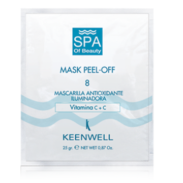 Keenwell SPA of Beauty 8 Peel-Off Vitamine C+C Mask